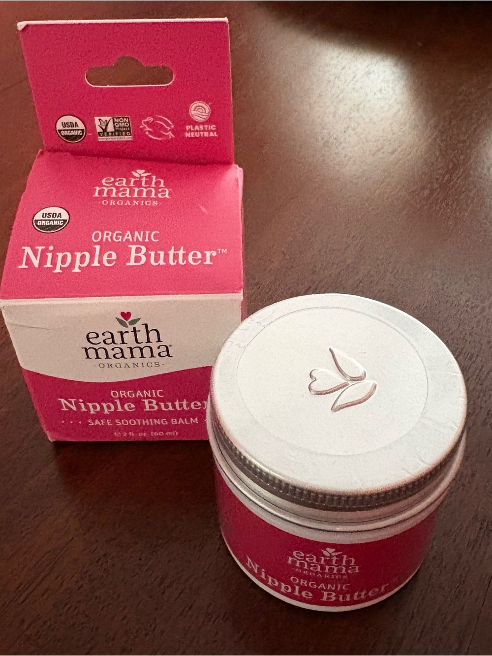 Earth Mama Organics Organic Nipple Butter - Sealed in packaging